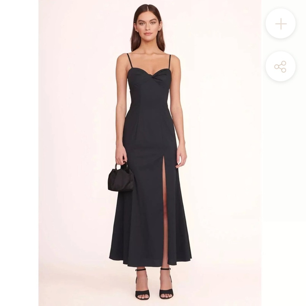 STAUD || Nataly Dress in Black